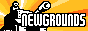 a gif of the newgrounds logo